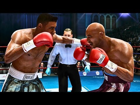 Evander Holyfield vs Floyd Patterson FULL FIGHT | Fight Night Champion AI Simulation Gameplay