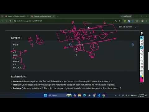 CodeChef Starters 247 Div 4 | C - Conveyor Belt Solution in C++ | Easy Explanation