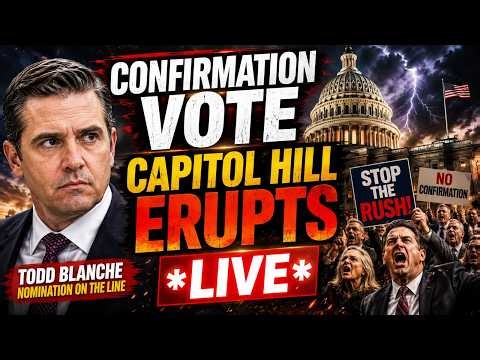 LIVE: Todd Blanche Confirmation Vote in Jeopardy? Capitol Hill Erupts as GOP Support Cracks | N18G
