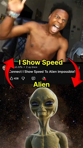 Connect I Show Speed To Alien 😱✅ #baglantiorg