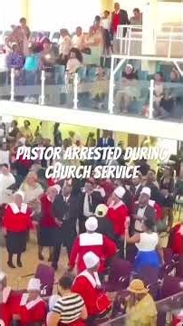 Breaking | Methodist Pastor Arrested During Church Service
