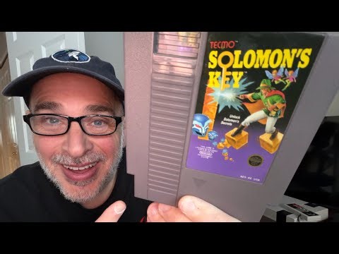 This Classic NES Puzzle Game Is WAY Harder Than You Remember | Solomon’s Key- Let's Play!