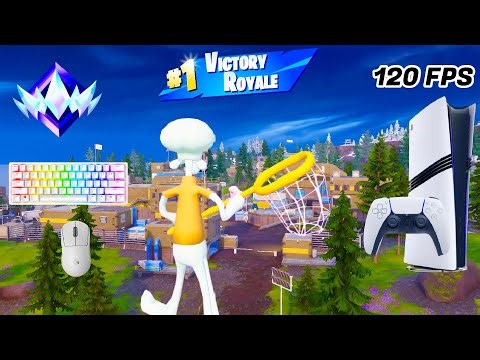 Fortnite Unreal Ranked Reload On PS5 Pro | Keyboard & Mouse Gameplay | 120 FPS | 4K
