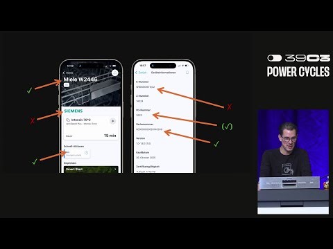 39C3 - Hacking washing machines