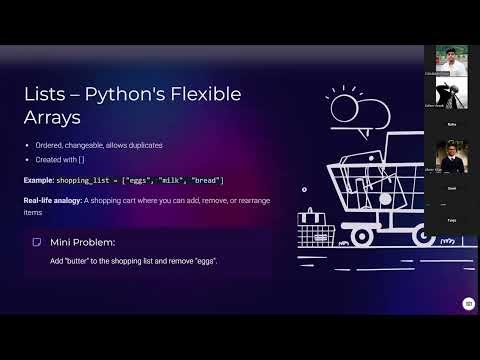 Class 6 Python Basic Data Structures