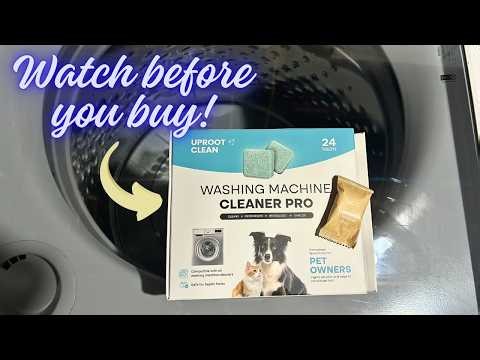 My go-to washing machine cleaning tablets!
