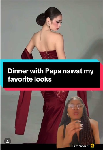 My best looks from the dinner with Papa Nawat . Miss Grand International 2026. @Jihandimack @Angelica Lopez #missgrandinternational #mgi2026 #sashingceremony #philippines #tanzaniantiktok🇹🇿 #thailand #guatemala #greenscreenvideo
