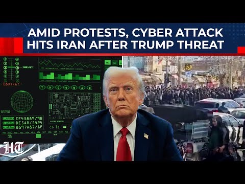 Iran: Amid Deadly Protests, One Of The World's Largest Cyber Attacks Hit After Trump's New War Hint