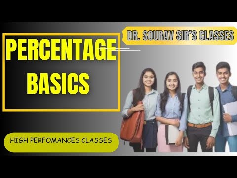 Percentage Concepts for Govt Exams | Quant Basics for SSC Banking WBCS #Quant #GovtExam #Percentage