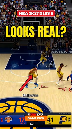 Does NBA 2K27 DLSS 5 Look REAL? #shorts #nba2k27 #dlss5
