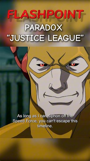 FLASHPOINT PARADOX ACTUALLY INSANE #justiceleague #shorts #dccomics