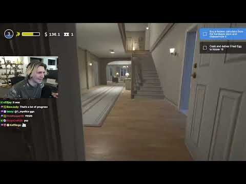 xQc is Addicted to Playing BASEMENT TO THE SKY