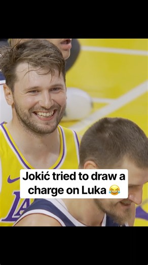 Luka & Joker had to laugh at that 😂
