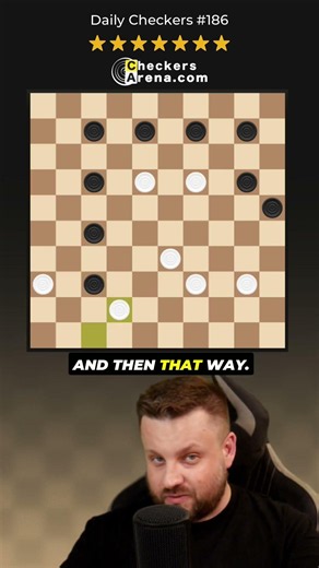 What a JUMP! Weekly Final 🔥 ⚪⚫ ⭐7/7 | Daily Checkers #186