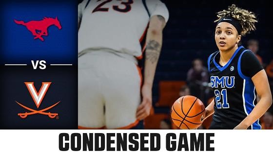 SMU vs. Virginia Condensed Game | 2025-26 ACC Women’s Basketball