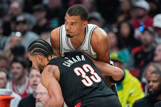 Wembanyama returns from concussion and Spurs beat Blazers 114-93 to take 3-1 series lead