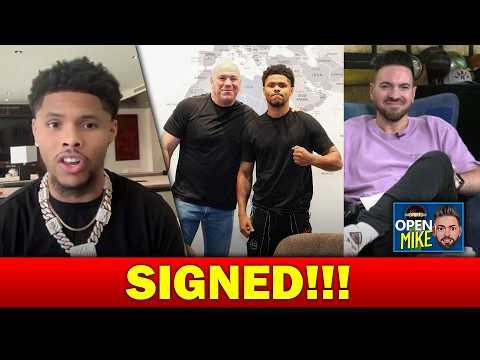 Shakur Stevenson Maps Out Blueprint After Signing With Zuffa Boxing | TMZ Sports