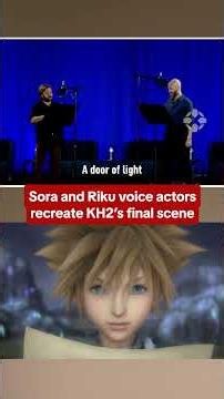 Kingdom Hearts 2 Final Scene Performed By Haley Joel Osment (Sora) & David Gallagher (Riku)! #d23