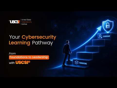 The Ultimate Cybersecurity Learning Pathway for 2026 | USCSI® Cybersecurity Certification
