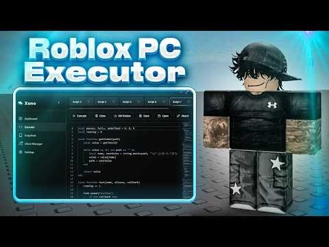 Roblox Executor XENO Its Best Free & OP Exploiting Working NO KEY [100% UNC]