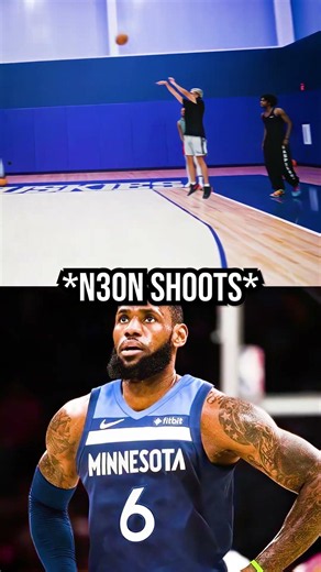 N3on Can't Believe LeBron Chose T-Wolves After His Teammate Failed This Drill! 😭😳