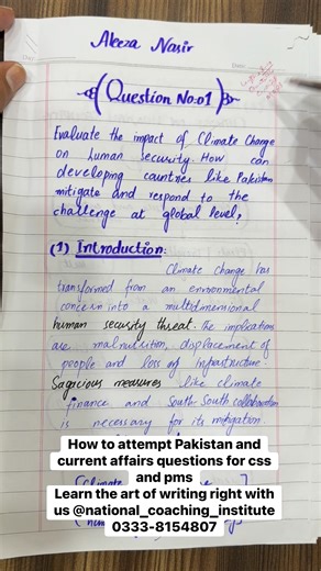 How to attempt Pakistan and Current Affairs questions for CSS and PMS | Learn the art of writing right with us | 0324 7707363 | CSS Talk