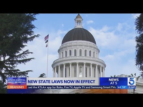 Hundreds of new laws take effect in California for 2026