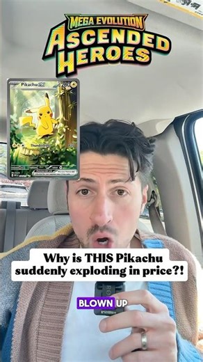 This Pikachu Card From Ascended Heroes Is EXPLODING… Here’s Why 👀⚡️