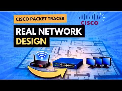Cisco Packet Tracer Tutorial Lab 10 | Design Real Networks Like a Pro Network Engineer