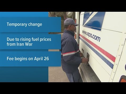USPS to add first-ever surcharge on package deliveries as Iran war drives up gas prices