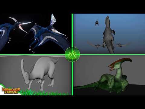 All New Grass-Animations for our Dinosaurs! (Dinosaur Kingdom - Devlog Chapter 22)
