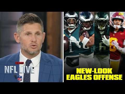 NFL LIVE | Eagles looking dangerous on offense! - Dan Orlovsky on Philly land Greenard, Lemon & Eli