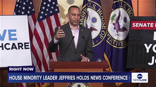 WATCH LIVE: House Minority Leader Jeffries holds a news conference. | ABC News