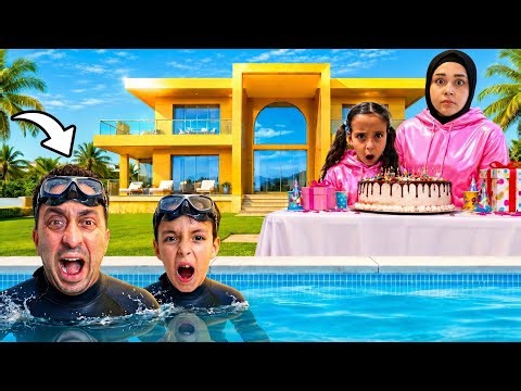 عشت 24 ساعة بسرية في بيوت يوتيوبرز مشهورين 🤫وصنعت مكان سري 😱 النهاية صدمه 🤯 !