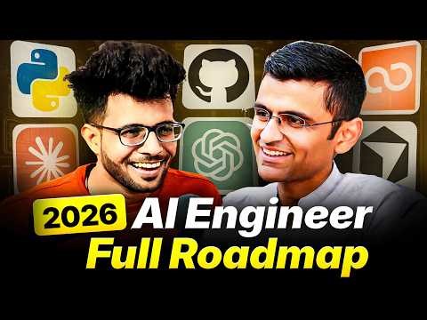 The ONLY AI Engineer Roadmap You NEED in 2026 [ Step-by-Step Guide ]
