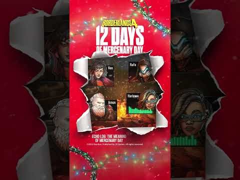 Day 9/12: 12 Days of Mercenary Day 🎄| Borderlands 4