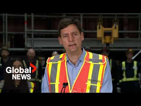 BC Premier Eby concerned about “level playing field” amid Alberta pipeline MOU