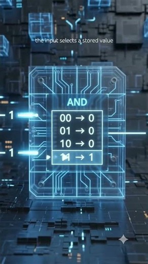 ⚡ What Is an FPGA LUT? | The Tiny Block That Builds Logic | Electronics Basics #Shorts