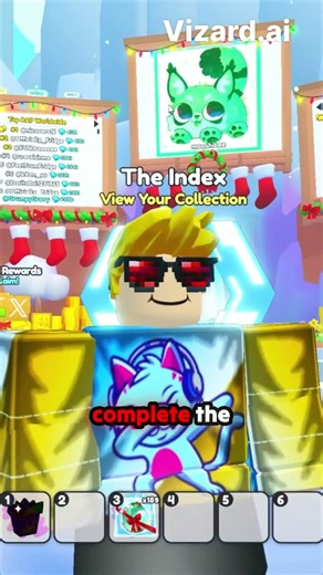 The Hardest Challenge in Pet Sim 99 Completing the Index! #gravycatman #roblox