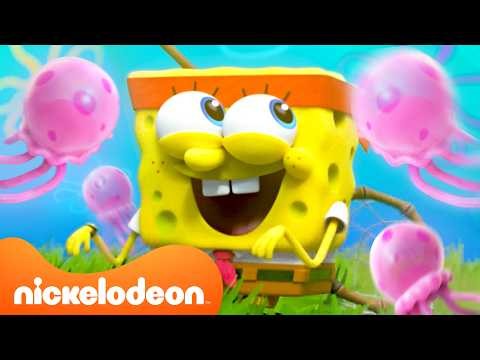 أجن أنشطة سبونج بوب في مخيم كورال ⛺️ | 1 ساعة | كامب كورال | Nickelodeon Arabia