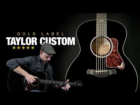 Taylor Custom Shop at its Finest (Gold Label with Maple)