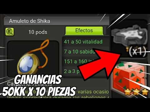 ULTIMA GUIA DE KAMAS con RUNAS ❌ (+500KK X 100 PIEZAS ) - Dofus TOUCH 2026 (🔥)