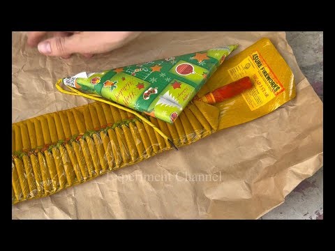 Big Triangle Cracker! Firework Compilation by Experiment Channel