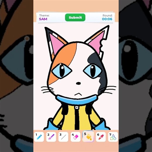 Roblox Animal Hospital Sam Speed Draw #shorts #roblox