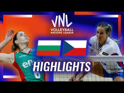 Bulgaria🇧🇬 vs. Czechia🇨🇿 - Highlights | Week 3 | Women's VNL 2026
