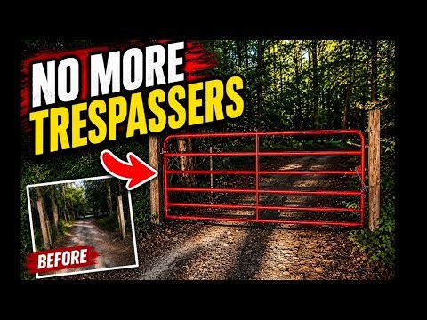 I Finally Installed a Gate for My Driveway