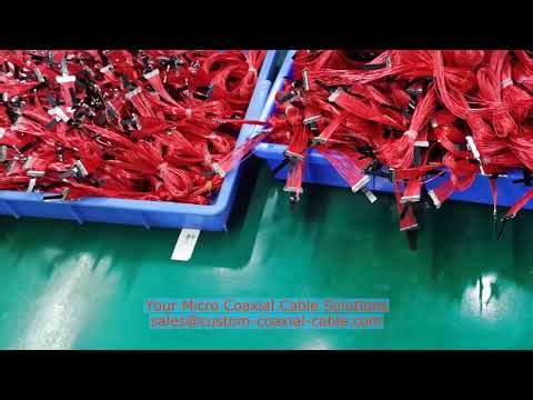 awg-46 micro-coax USA on‑site factory audit IPEX 2766-0101 micro-coax harness TDR impedance test Oil