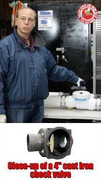 See Live Sewer Valve Demonstration! Watch 2 Backwater Valves In Action