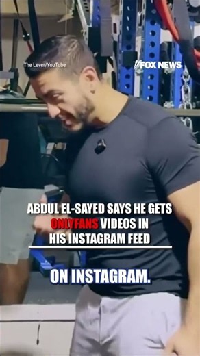 Abdul El-Sayed ADMITS he gets OnlyFans videos on Instagram feed #shorts #us #news #foxnews