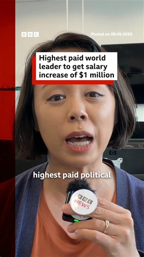 Lawrence Wong said the pay raise was necessary to attract talent. #Singapore #LawrenceWong #Asia #News #BBCNews